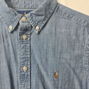 Ralph Lauren Light Blue Button Down Shirt
